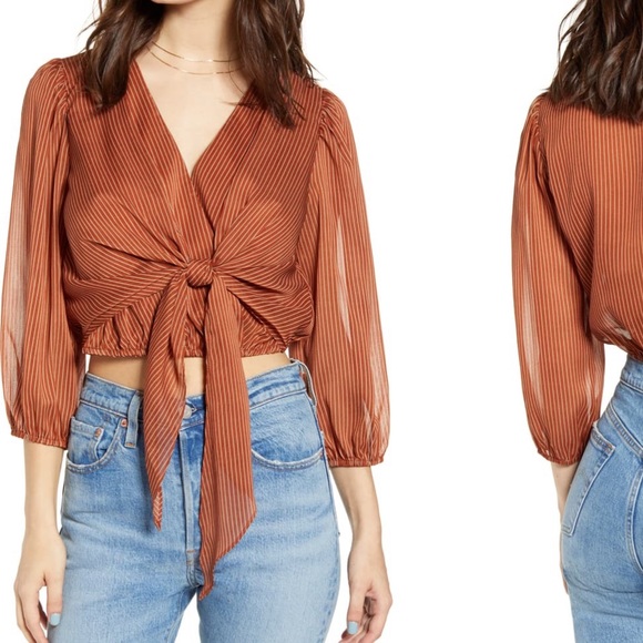 J.O.A. Tops - JOA Crop Top